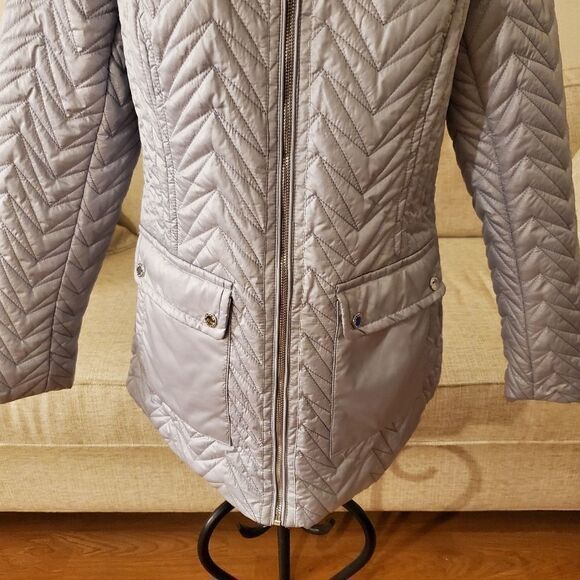 Via Spiga Quilted Cargo Jacket sz Medium - Picture 6 of 14